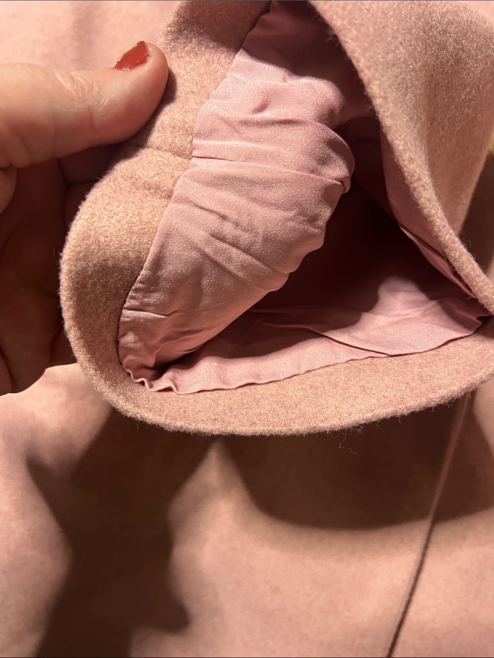 Pretty Garden Long Pink Open Front Coat - Picture 6 of 9